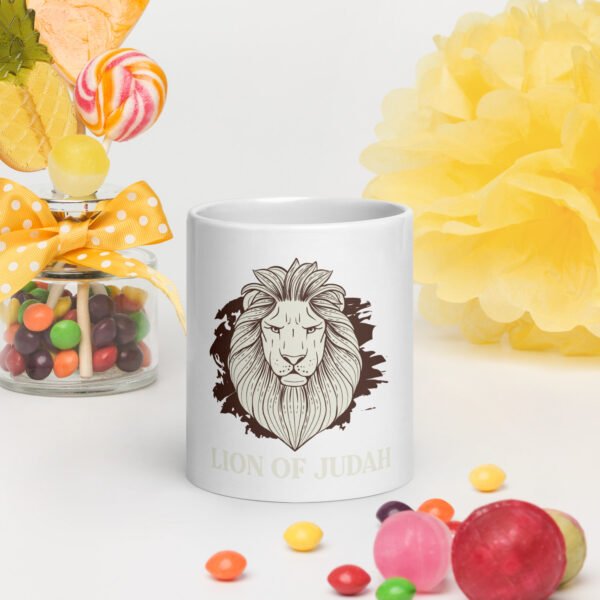 White glossy mug - Image 9
