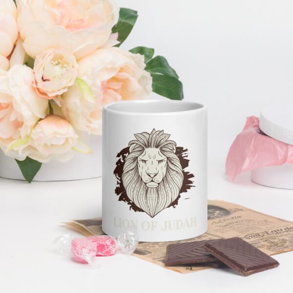 White glossy mug - Image 9