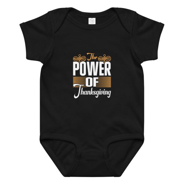 Baby jersey bodysuit